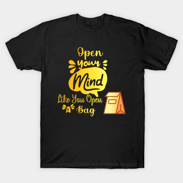 bag camp T-Shirt by Ria_Monte